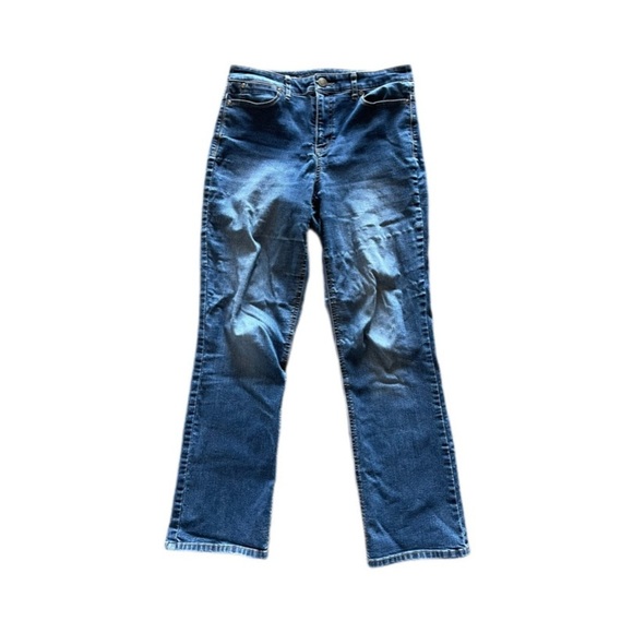 Christopher & Banks Classic Fit Denim Blue Straight Leg Jeans Women's Size 4 - Picture 4 of 10